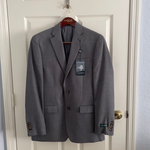 NWT Ralph Lauren Gray Sport Coat - Picture 2 of 5